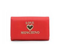 Love Moschino Jc5607pp0ble0, Portefeuilles Femme, Rouge, 4x17x10
