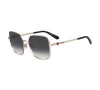 Love Moschino - Lunettes de soleil en métal - Femme - Accessoires - Jaune - Taille: 56 MM