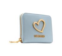 Love Moschino Portefeuille pour femme avec fermeture éclair en polyuréthane JC5507PP1OLQ0, bleu ciel, Taglia Unica