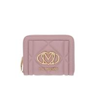 Love Moschino - Portefeuille matelassé mini - Femme - Accessoires - Rose - Taille: ONE Size