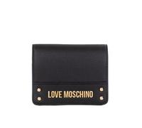 Love Moschino PORTEFEUILLE PU NOIR, 000 - Noir, Taglia Unica