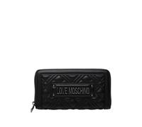 Love Moschino PORTEFEUILLE QUILTED PU NOIR GAL.OR, 00a - Noir Galv Can Fuc, Taglia Unica, Contemporain