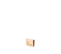 Love Moschino - Portefeuille texturé en similicuir - Femme - Accessoires - Beige - Taille: ONE Size