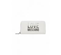 Love Moschino - Portefeuille zippé - Femme - Accessoires - Blanc - Taille: ONE Size