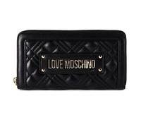 Love Moschino Quilted Porte-monnaie 19 cm noir