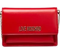 Love Moschino Red Polyethylene -Sac à bandoulière avec chaîne