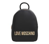 Love Moschino - Sac à dos élégant avec lettrage et logo - Femme - Sacs - Noir - Taille: ONE Size