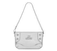 Love Moschino - Sac à main argent avec détails en métal - Femme - Sacs - Gris - Taille: ONE Size