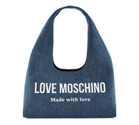 Love Moschino Sac bandoulière 'Denim Signature' bleu, Taille One Size