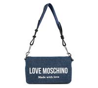Love Moschino Sac bandoulière 'Signature Love' bleu denim / blanc naturel, Taille One Size
