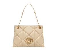 Love Moschino - Sac Cabas Logo Appliqué - Femme - Sacs - Beige - Taille: ONE Size
