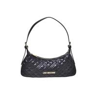 Love Moschino SAC QUILTED PU NOIR+GAL.OR, Noir, Taille unique