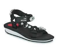 Love Moschino Sandales compensées FLOW LOVE in Noir 38