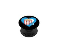 Love Movie Night - Joli cœur Popcorn PopSockets PopGrip Adhésif