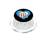 Love Movie Night - Joli cœur Popcorn PopSockets PopGrip pour MagSafe
