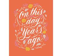Love Muchly Greeting Cards: Birthday - On this day, years ago (Pack of 6)