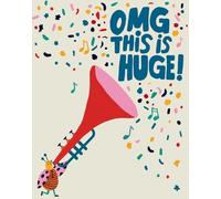 Love Muchly Greeting Cards: Congratulations - OMG this is huge! (Pack of 6)
