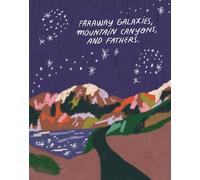 Love Muchly Greeting Cards: Father's Day - Faraway galaxies, mountain (Pack of 6)