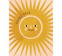 Love Muchly Greeting Cards: Friendship - You're gold (Pack of 6)