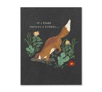 Love Muchly Greeting Cards: Missing You - If I start digging a tunnel (Pack of 6)