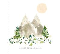Love Muchly Greeting Cards: Tough Times - I'm not going anywhere (Pack of 6)