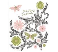 Love Muchly Greeting Cards: Wedding - One story. Two hearts. (Pack of 6)
