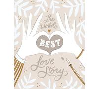Love Muchly Greeting Cards: Wedding - The world's best love story (Pack of 6)