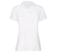 Love My Fashions® Polo uni pour Femmes, col tricoté et Manches Courtes à Revers, T-Shirt décontracté et Haut de Sport Classique pour Dames, Grandes Tailles