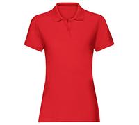 Love My Fashions® Polo uni pour Femmes, col tricoté et Manches Courtes à Revers, T-Shirt décontracté et Haut de Sport Classique pour Dames, Grandes Tailles