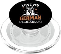 Love My German Shepherd PopSockets PopGrip pour MagSafe