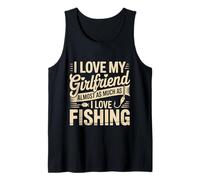 Love My Girlfriend Almost As Much As Fishing Débardeur