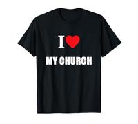 Love My Local Church Pastor Jésus adorent l'école du dimanche T-Shirt