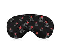 Love My Mommy Sleeping Blindfold Mask Cute Eye Shade Cover avec sangle réglable pour femmes hommes nuit