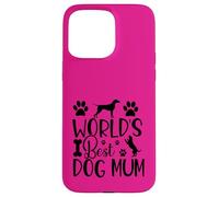 Love My Pet Pupp Saying Cute Bones Funny Worlds Best Dog Mam Coque pour iPhone 15 Pro Max