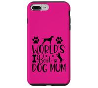 Love My Pet Pupp Saying Cute Bones Funny Worlds Best Dog Mam Coque pour iPhone 7 Plus/8 Plus