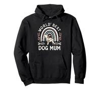 Love My Pup Coloré Rainbow Supercute Worlds Best Dog Mum Sweat à Capuche