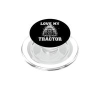 Love My Tractor Farmer Farming Campagne Rural Vibes Field PopSockets PopGrip pour MagSafe