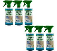 Love Nature Bain Nettoyant 6 X 470ml -vegane Recette Peau & Hypoallergénique