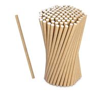 Love Nature Pailles en papier kraft durable 100 pcs - Pailles en papier 0.8 - Pailles en papier recyclé - Pailles en papier pour boire - Pailles en papier - Pailles en papier à usage unique