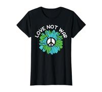 Love Not War Stop The Hate Journée Internationale de la Paix T-Shirt Graphique avec Valeur