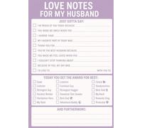 Love Notes for My Husband: Daily Checklists of Affection