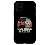 Love Old Dog Funny Old Dogs Citations Old Dogs Matter Coque pour iPhone 11