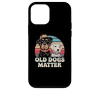 Love Old Dog Funny Old Dogs Citations Old Dogs Matter Coque pour iPhone 12 Mini