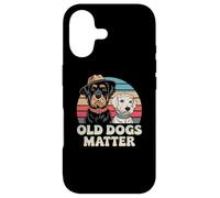 Love Old Dog Funny Old Dogs Citations Old Dogs Matter Coque pour iPhone 17