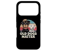 Love Old Dog Funny Old Dogs Citations Old Dogs Matter Coque pour iPhone 17 Pro