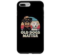Love Old Dog Funny Old Dogs Citations Old Dogs Matter Coque pour iPhone 7 Plus/8 Plus