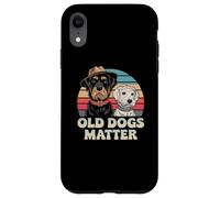Love Old Dog Funny Old Dogs Citations Old Dogs Matter Coque pour iPhone XR
