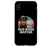 Love Old Dog Funny Old Dogs Citations Old Dogs Matter Coque pour iPhone XS Max