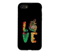 Love Old English Chien de Berger Tournesol imprimé léopard Coque pour iPhone SE (2020) / 7/8