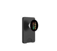 Love Old English Chien de Berger Tournesol imprimé léopard PopSockets PopWallet pour MagSafe